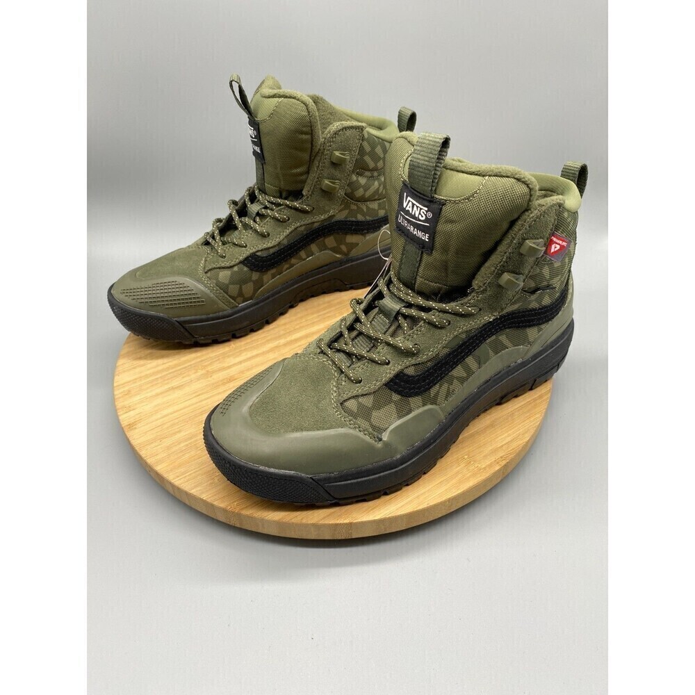 Vans Boots Green Camo MTE Gore-Tex UltraRange EXO Hi Hiking Mens 8 / Womens 9.5 - Picture 6 of 13